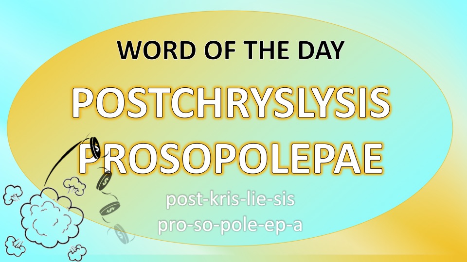 POSTCHRYSLYSIS PROSOPOLEPAE